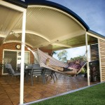 Adelaide Pergola Stratco Outback Curved Patio Verandah